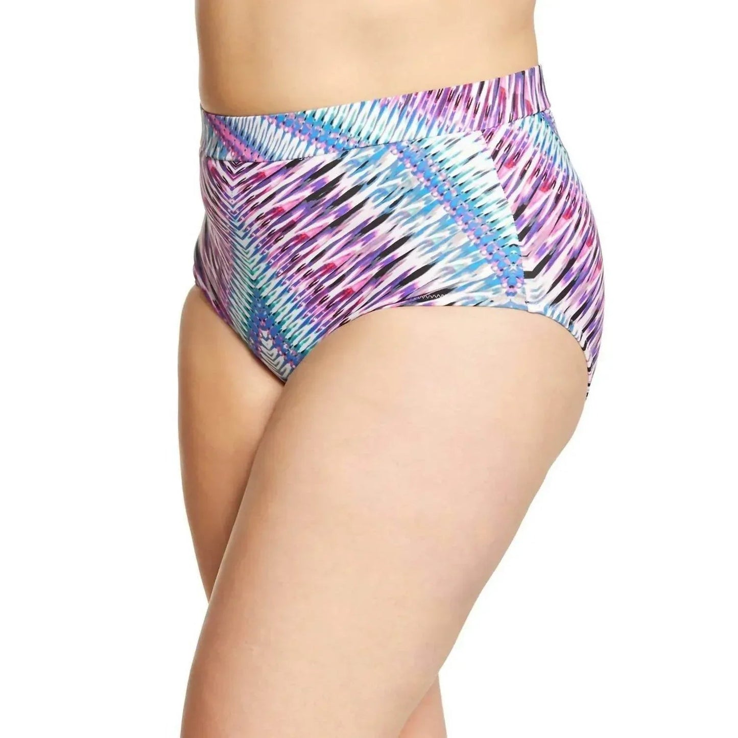Damen Bikinihose High Waist Curve – Große Größen