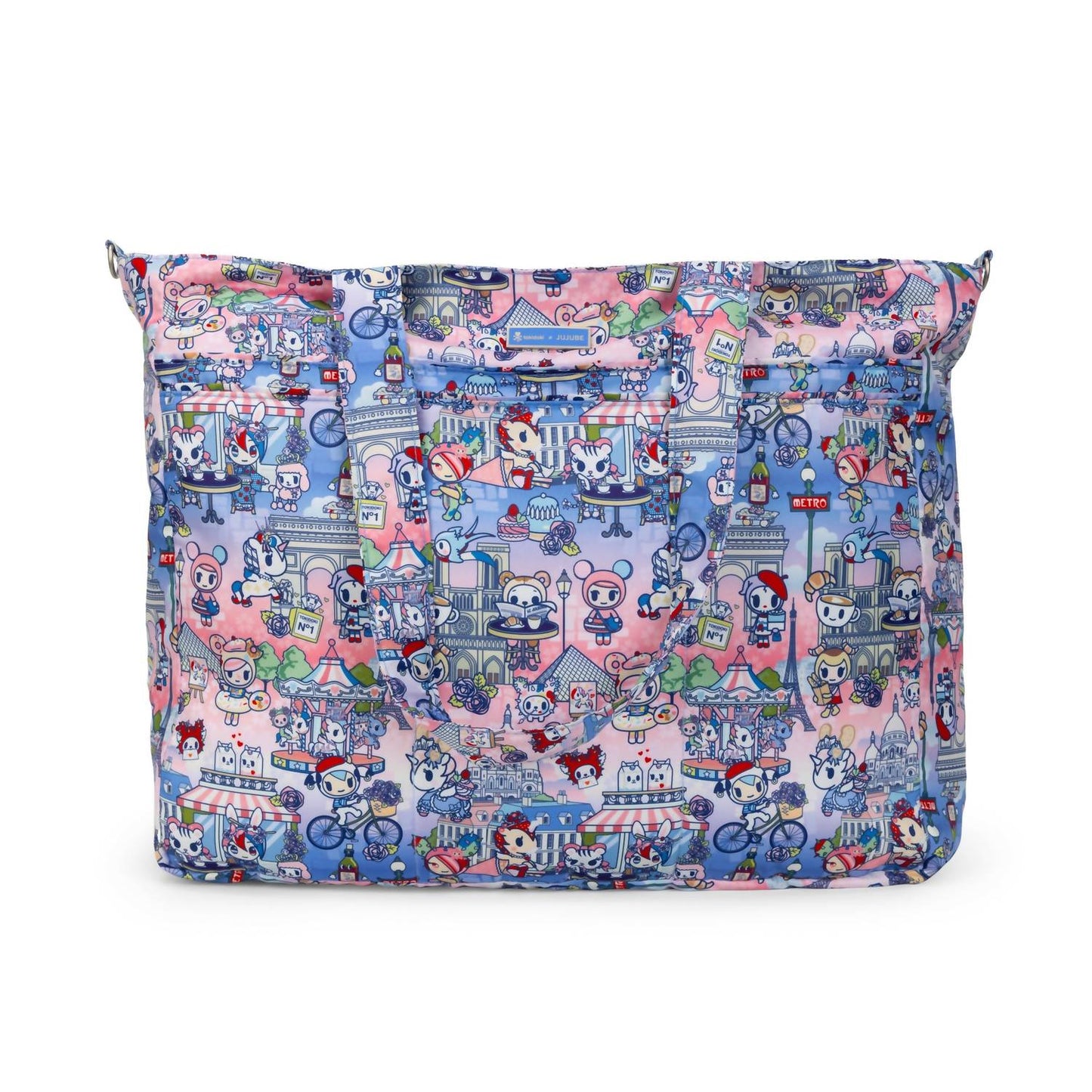 Kid's Tokidoki C'est La Vie À Paris Super Be Large Diaper Bag Duffel