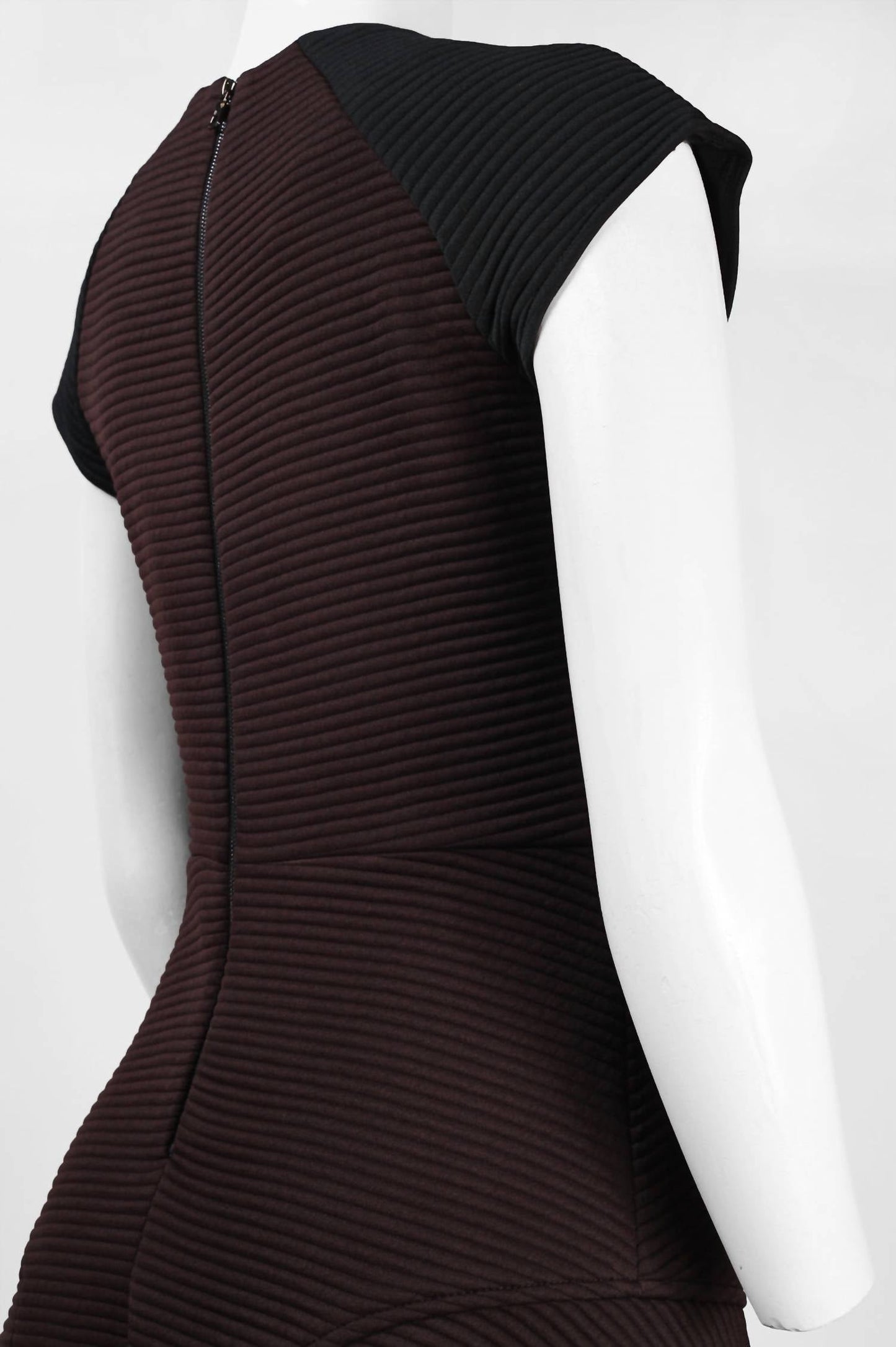 Color-Block A-Linien-Kleid