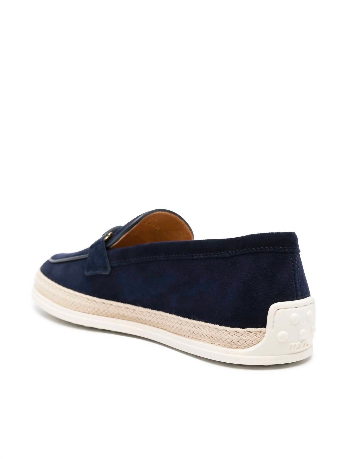 Damen Espadrille-Mokassins aus Wildleder