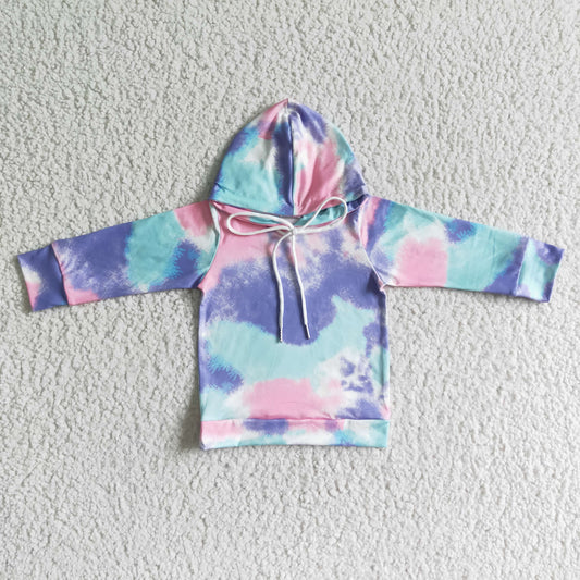Mädchen Tie-Dye Hoodie