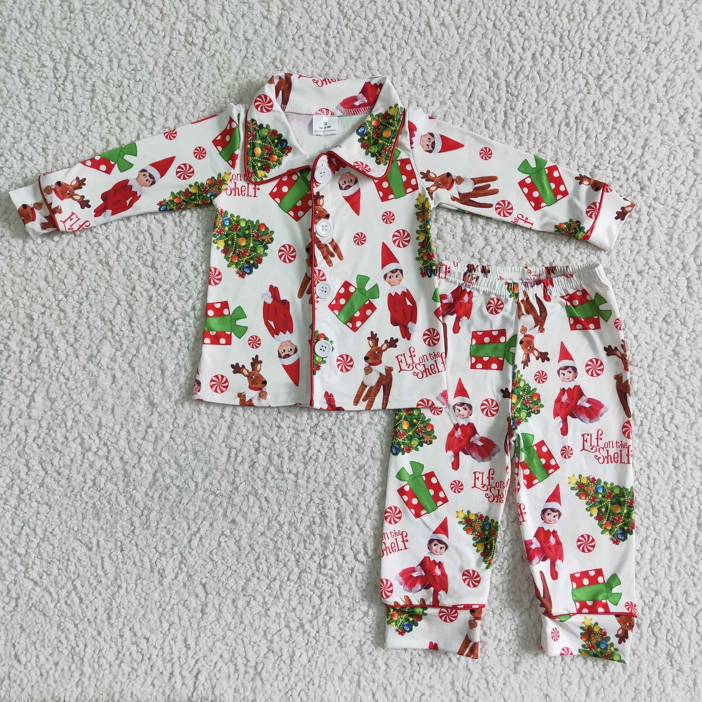 Süße, freche und brave Jungen-Weihnachtspyjamas