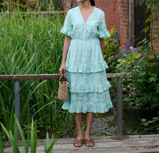 Celine Cotton Lace Dress