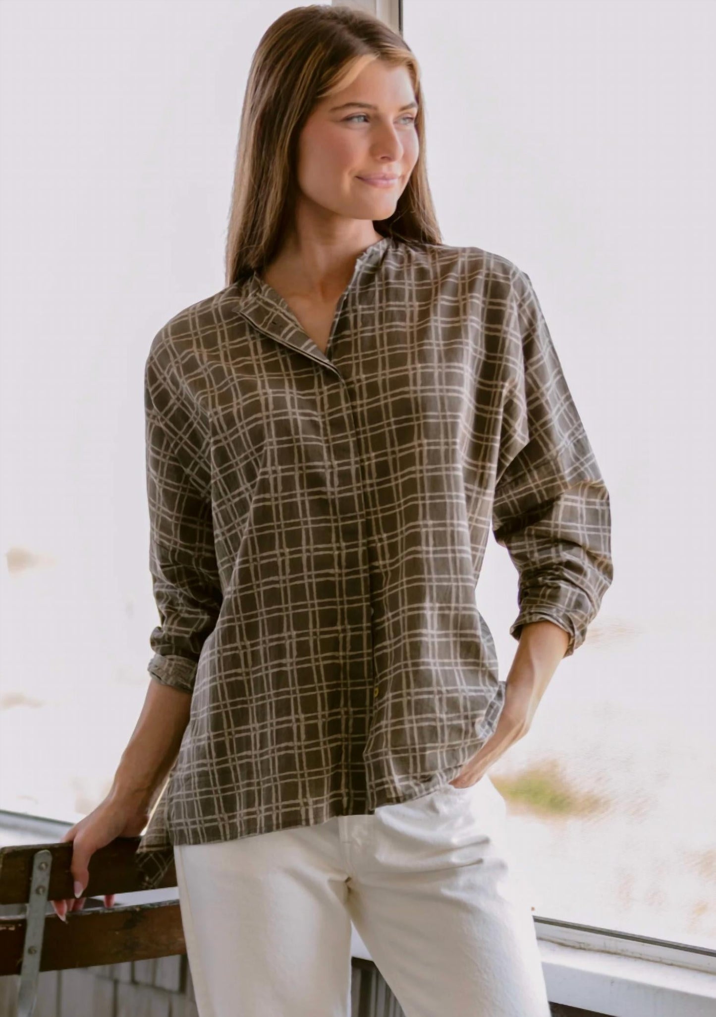 Sunset Button-Down-Hemd