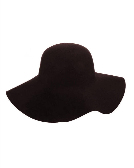 Women's Wool Felt Big Brim Hat
