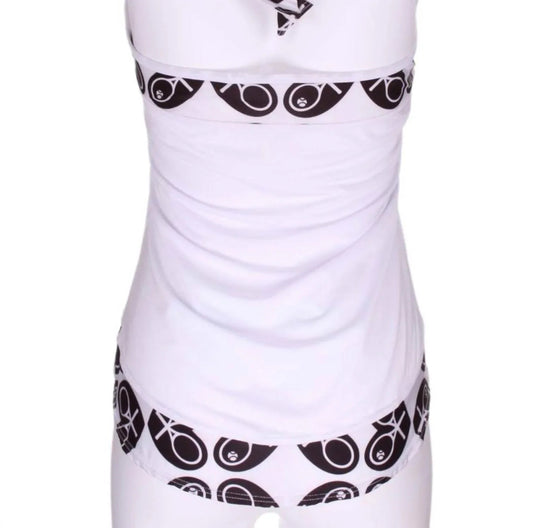 Women's Heart Trim Halter Top