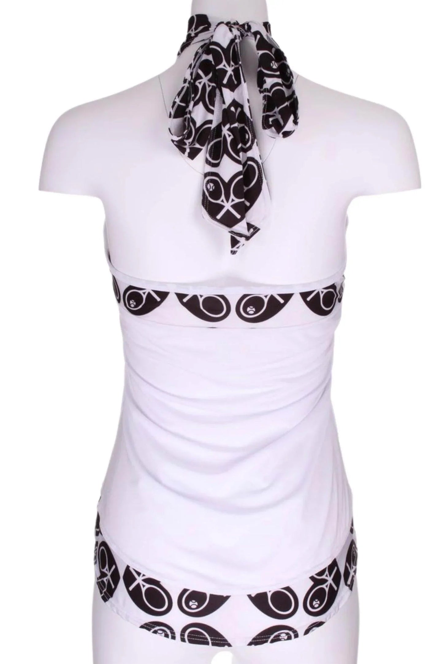 Women's Heart Trim Halter Top