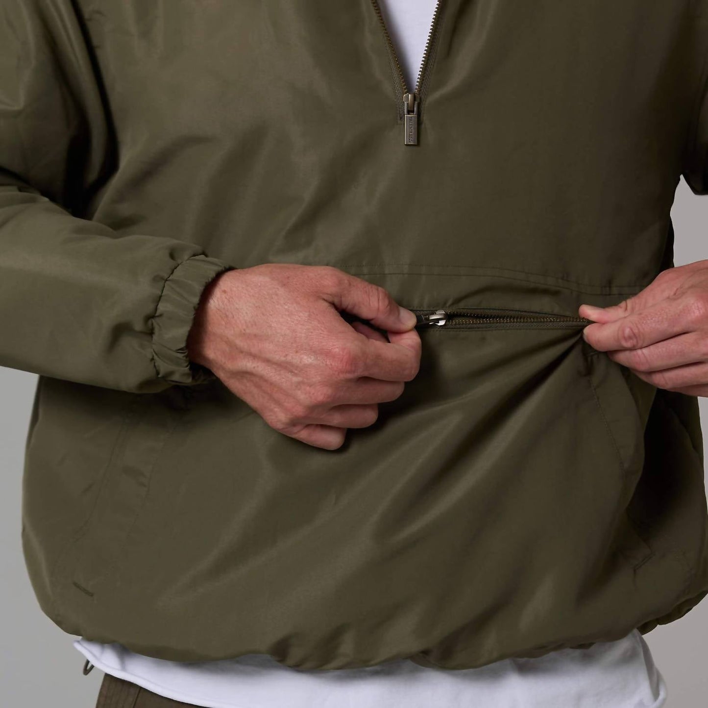 Half Zip Long Sleeve Jacket