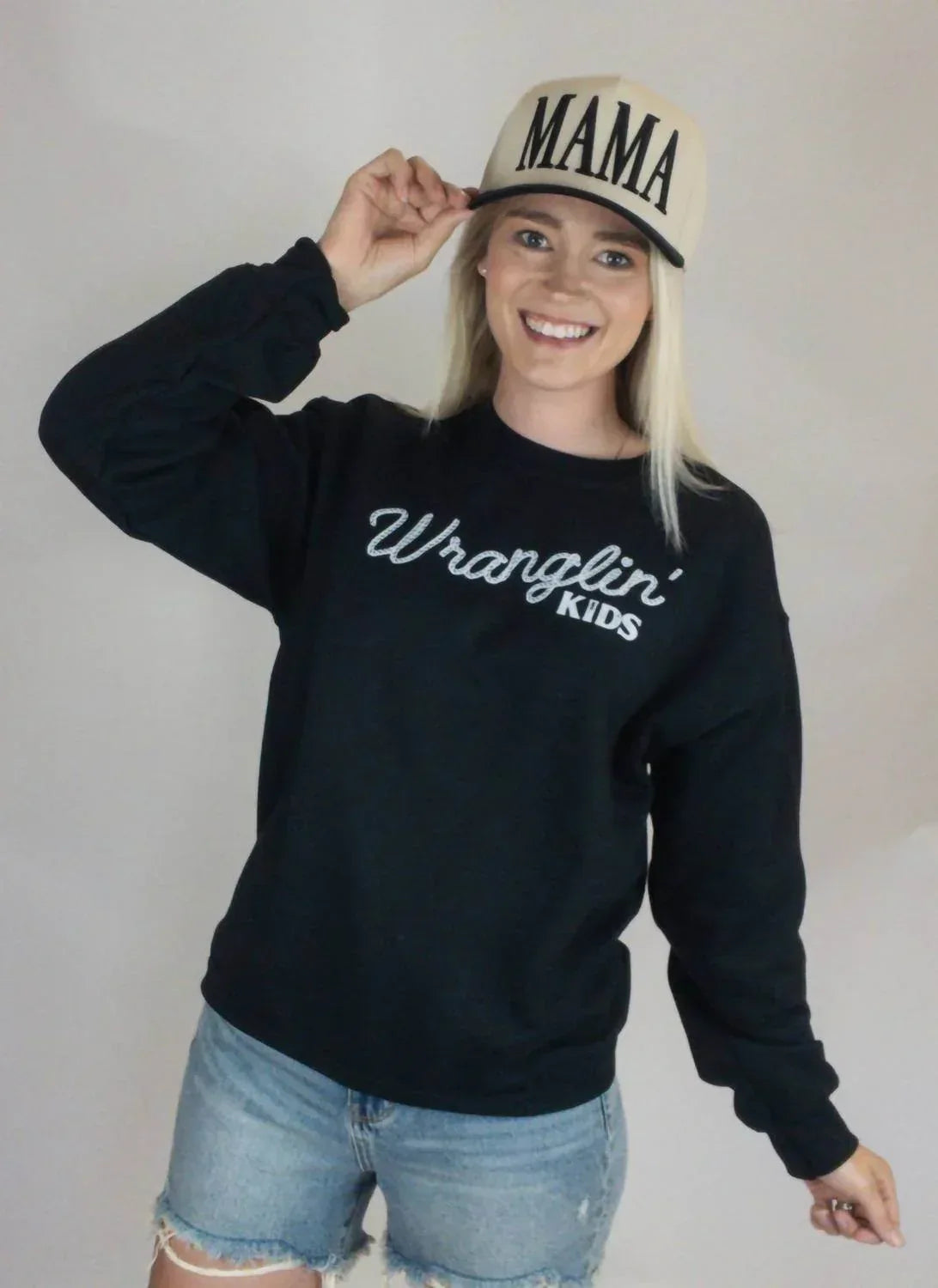 Sweatshirt "Wranglin' Kids"