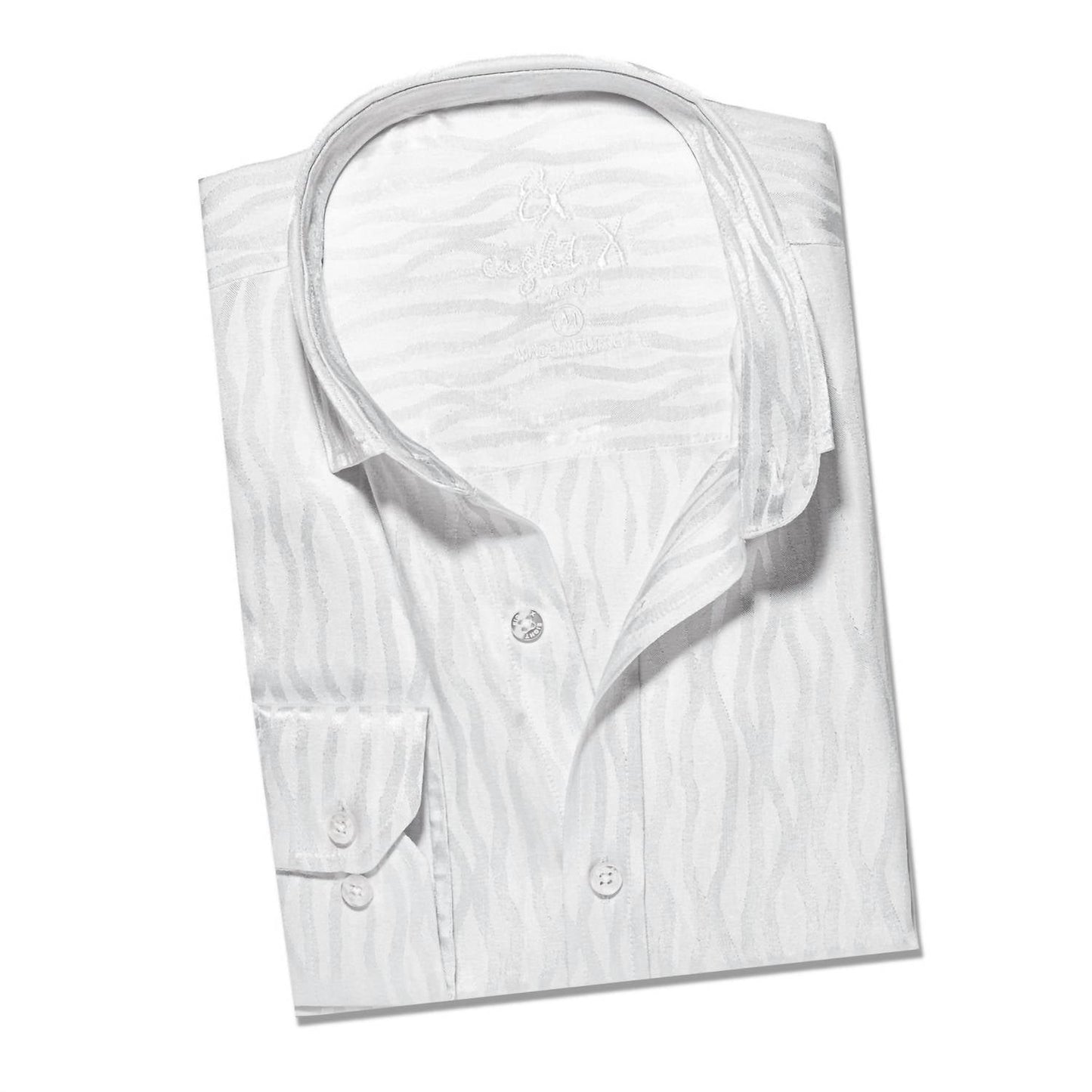Men's Hot Streak Jacquard Long Sleeve Button Down