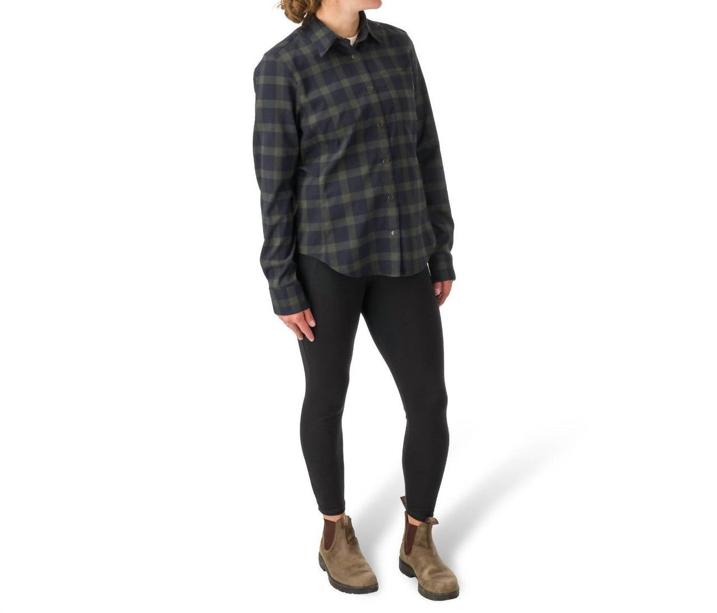 Brigitte Tech Flannel Shirt