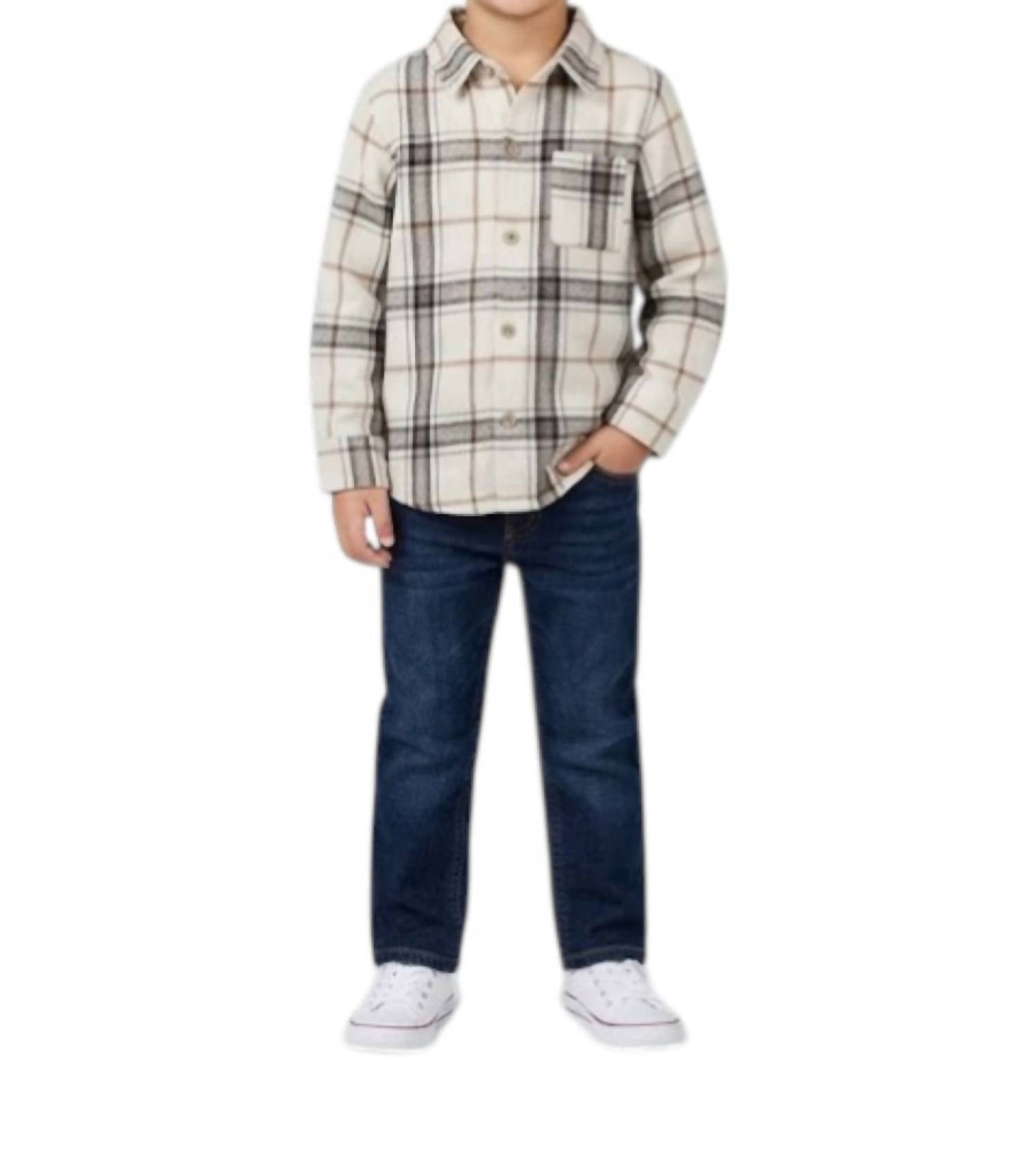 Flannel Button Down Shirt