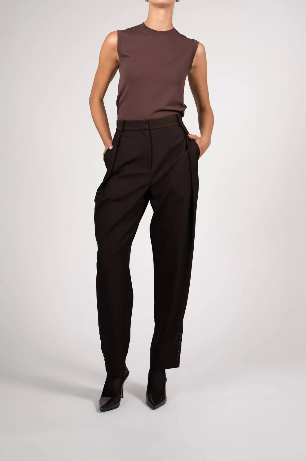 Olympia Hose mit geradem Bein