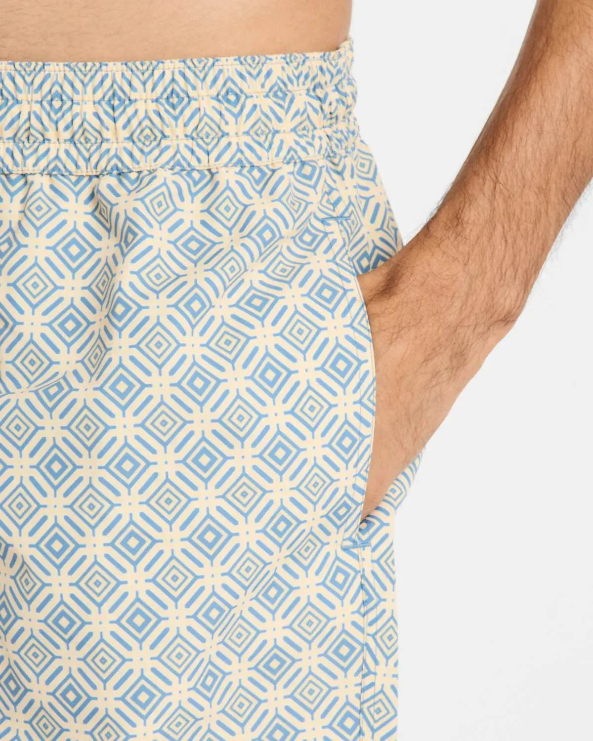 Sport Angora Trelica Bedruckte Badeshorts