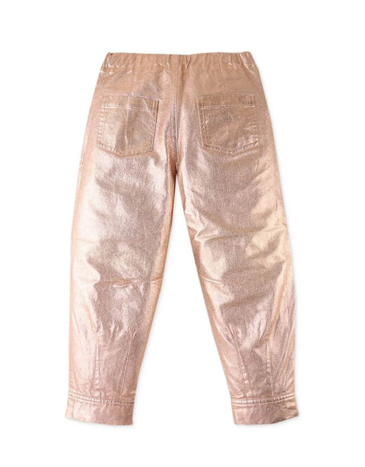 Girl's Balloon Fit Twill Pants
