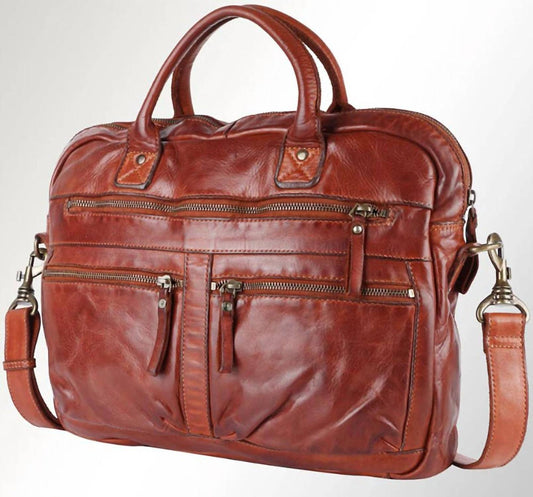 Briefcase Genuine Leather Western Bag