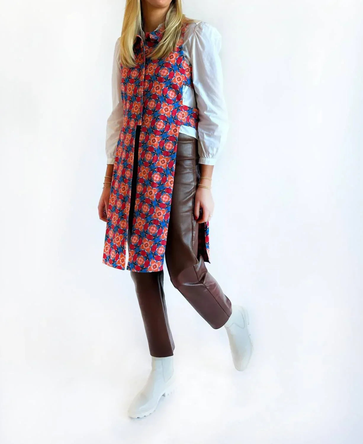 Natalie Button Front Vest