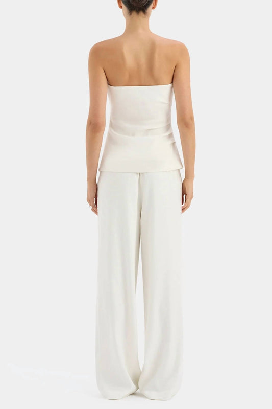 Dorian Pleated Bodice Blouse
