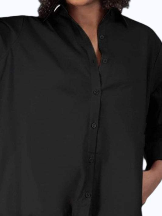 Cozy Luxe Drawstring Tie Tunic Top
