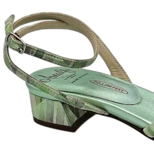 Damen-Bardana-Sandalette mit niedrigem Absatz