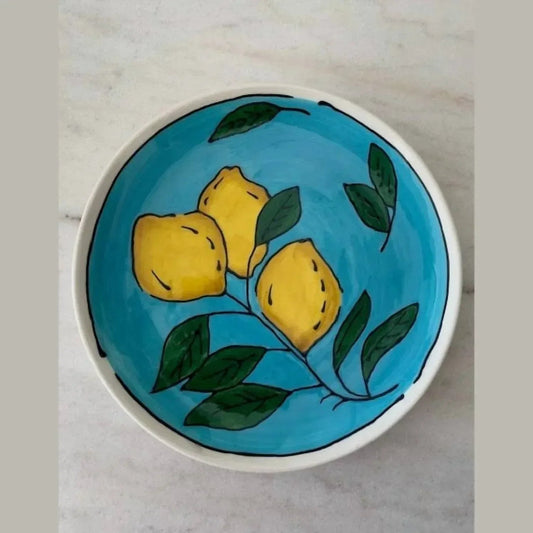 Amalfi Lemon Dinner Plate