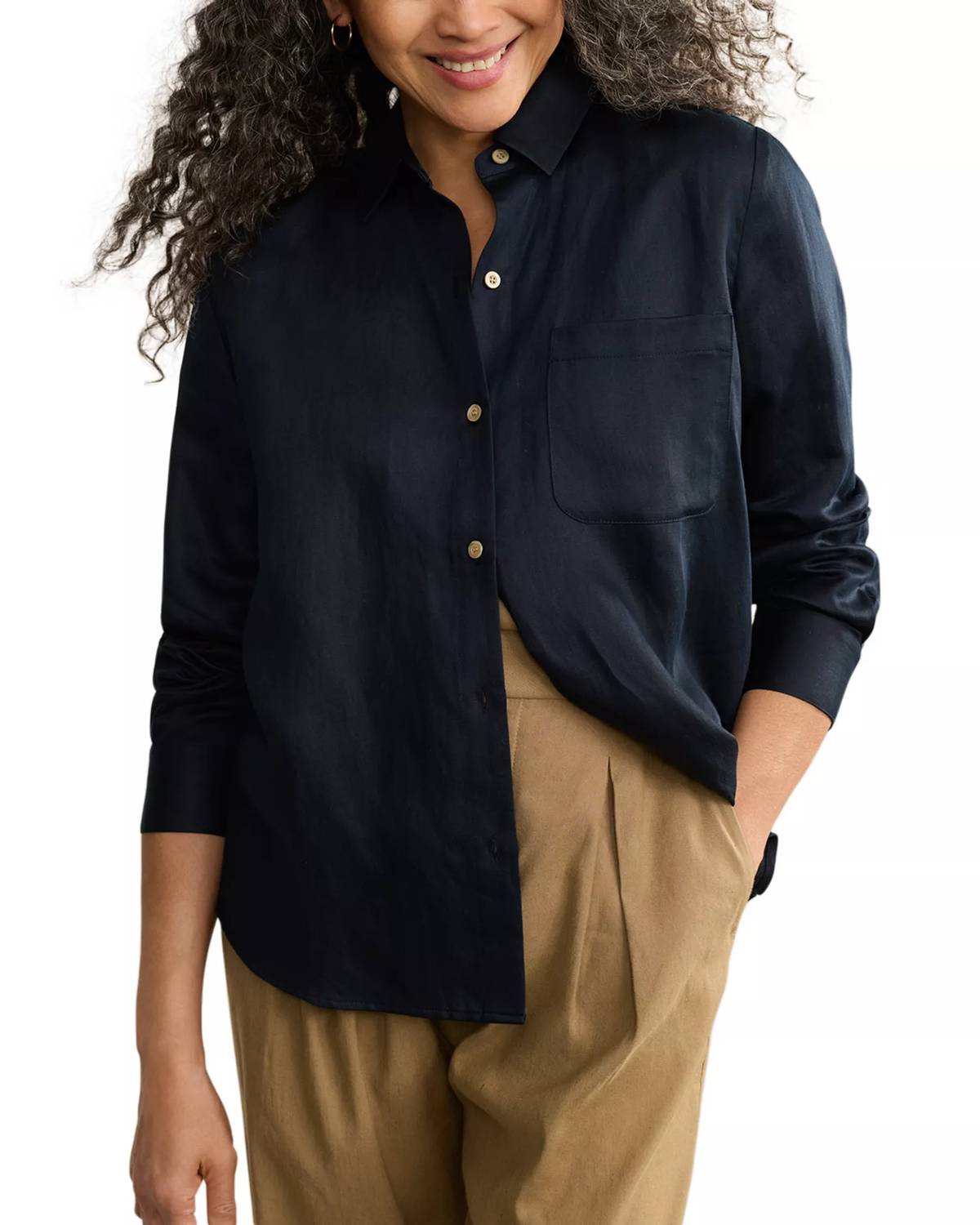 Madeline Long Sleeve Button Down Shirt