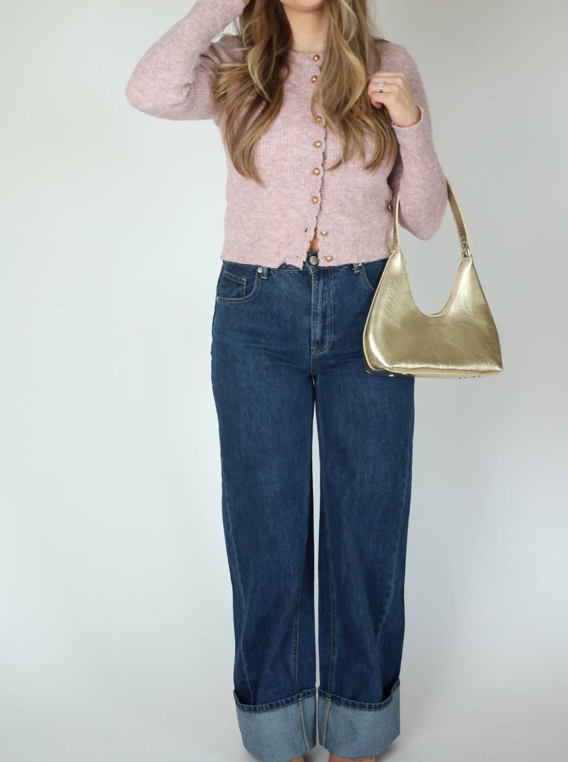 Lila Scalloped Sweater