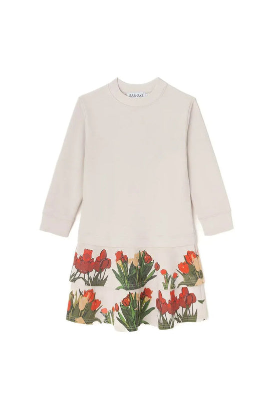 Mädchen Blumenkleid
