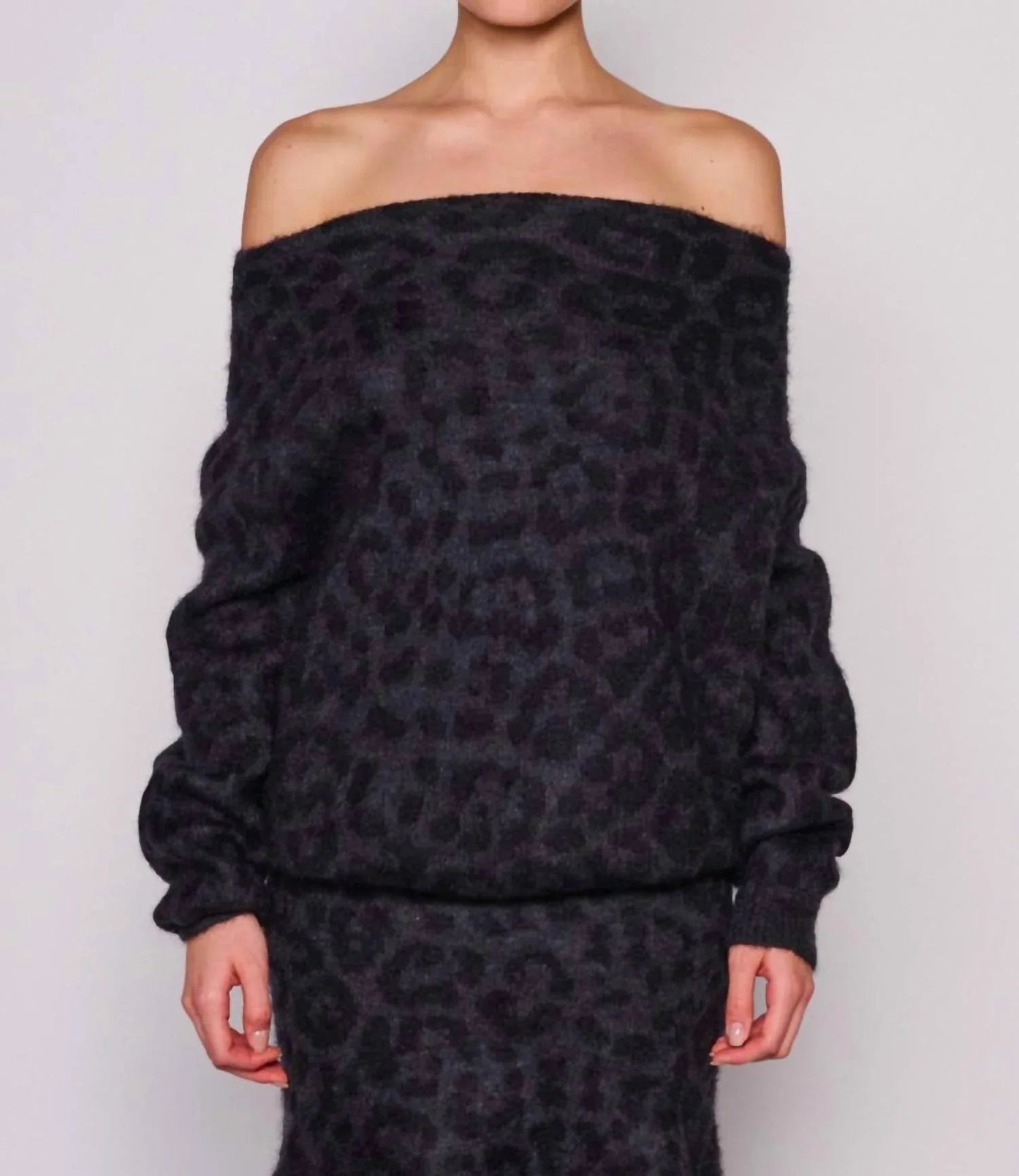 Mohair Wool Polyamide Sweater