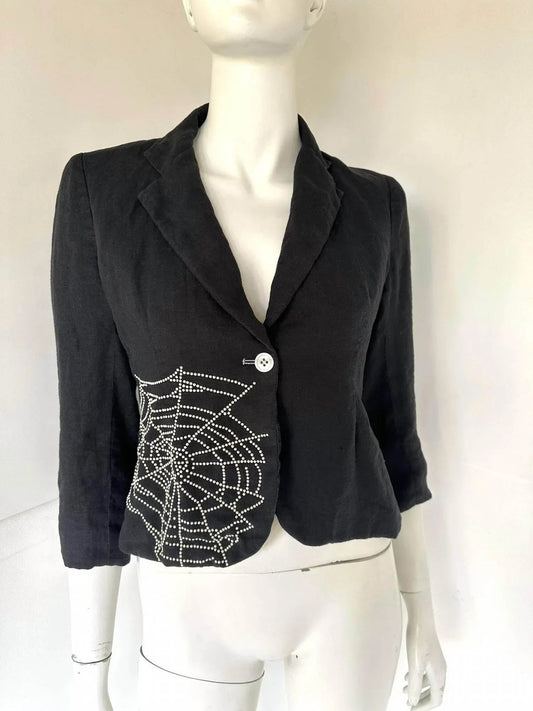 Women's Spider Webs Blazer