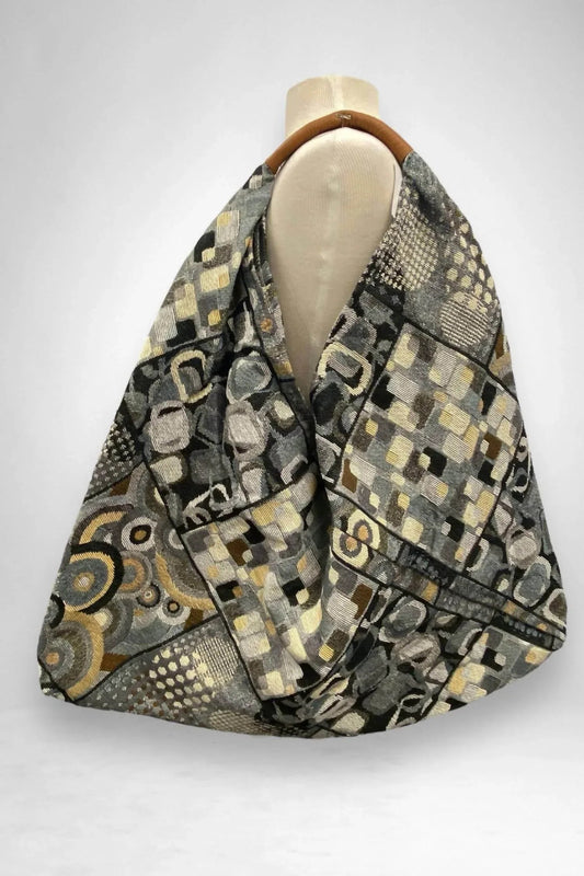 Women's Giselle Printed Cotton Canvas Oversized Hobo Bag