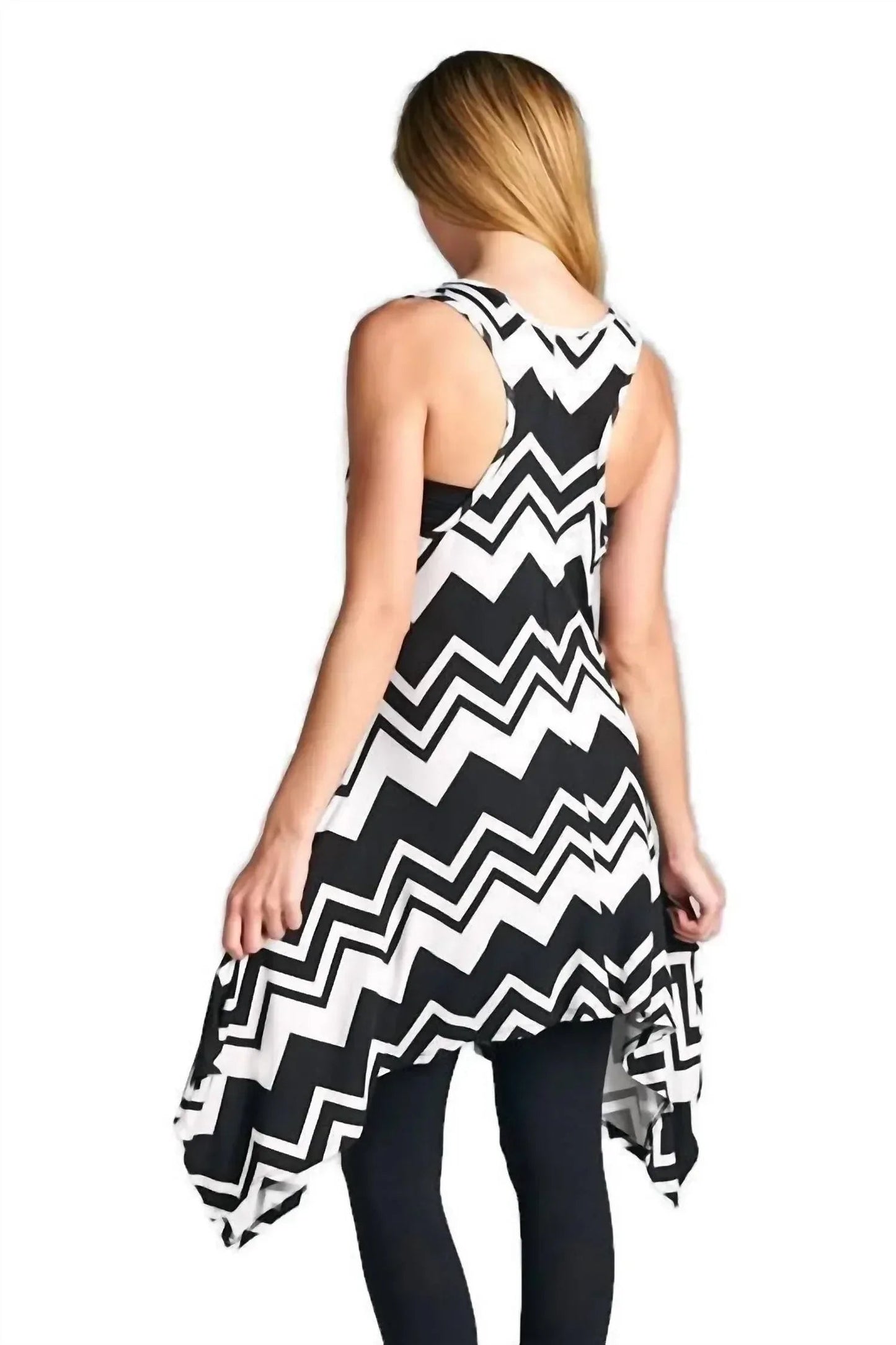Chevron Tunic Tank Dress