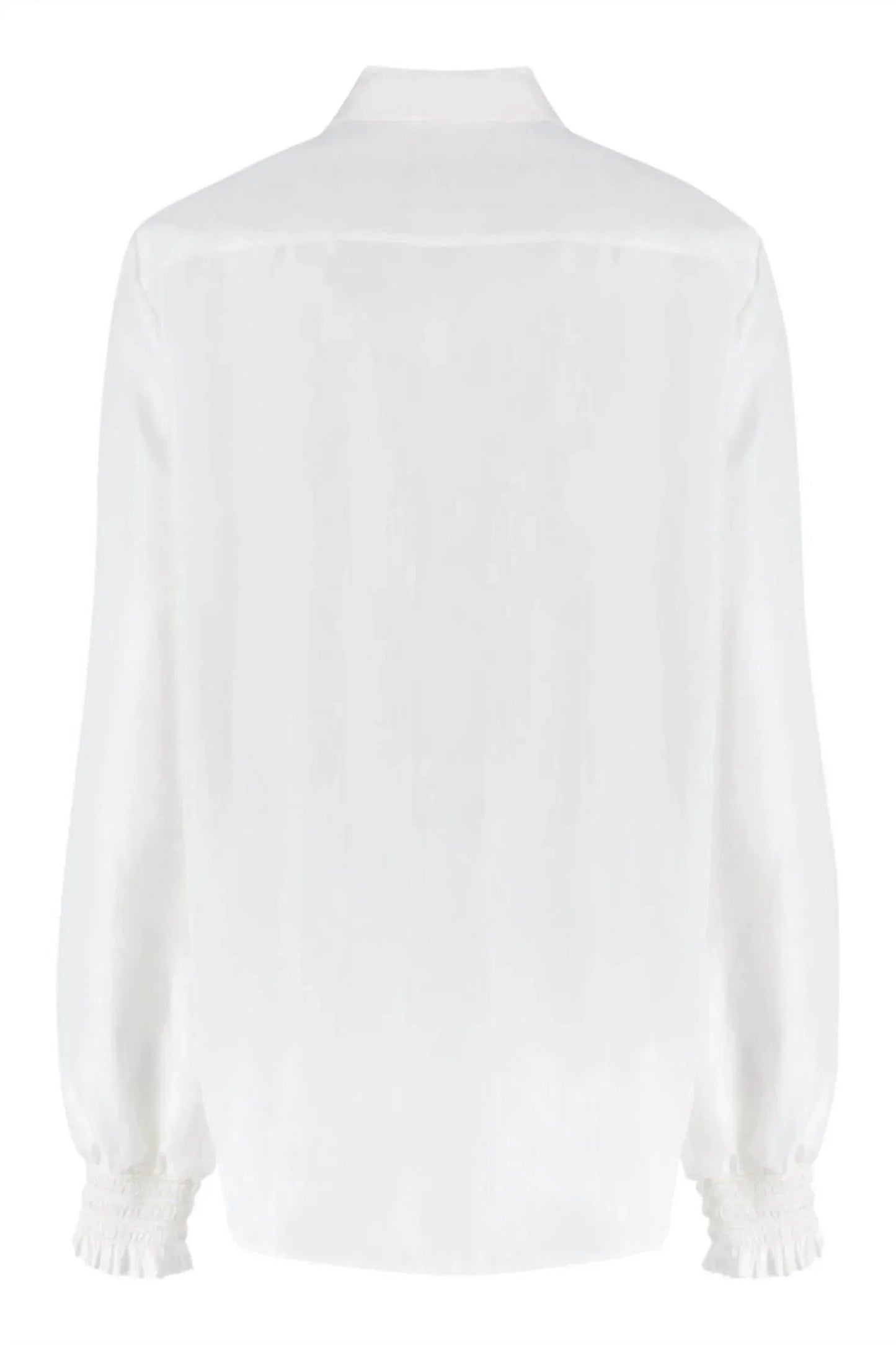 Women's Pleated Satin Blouse