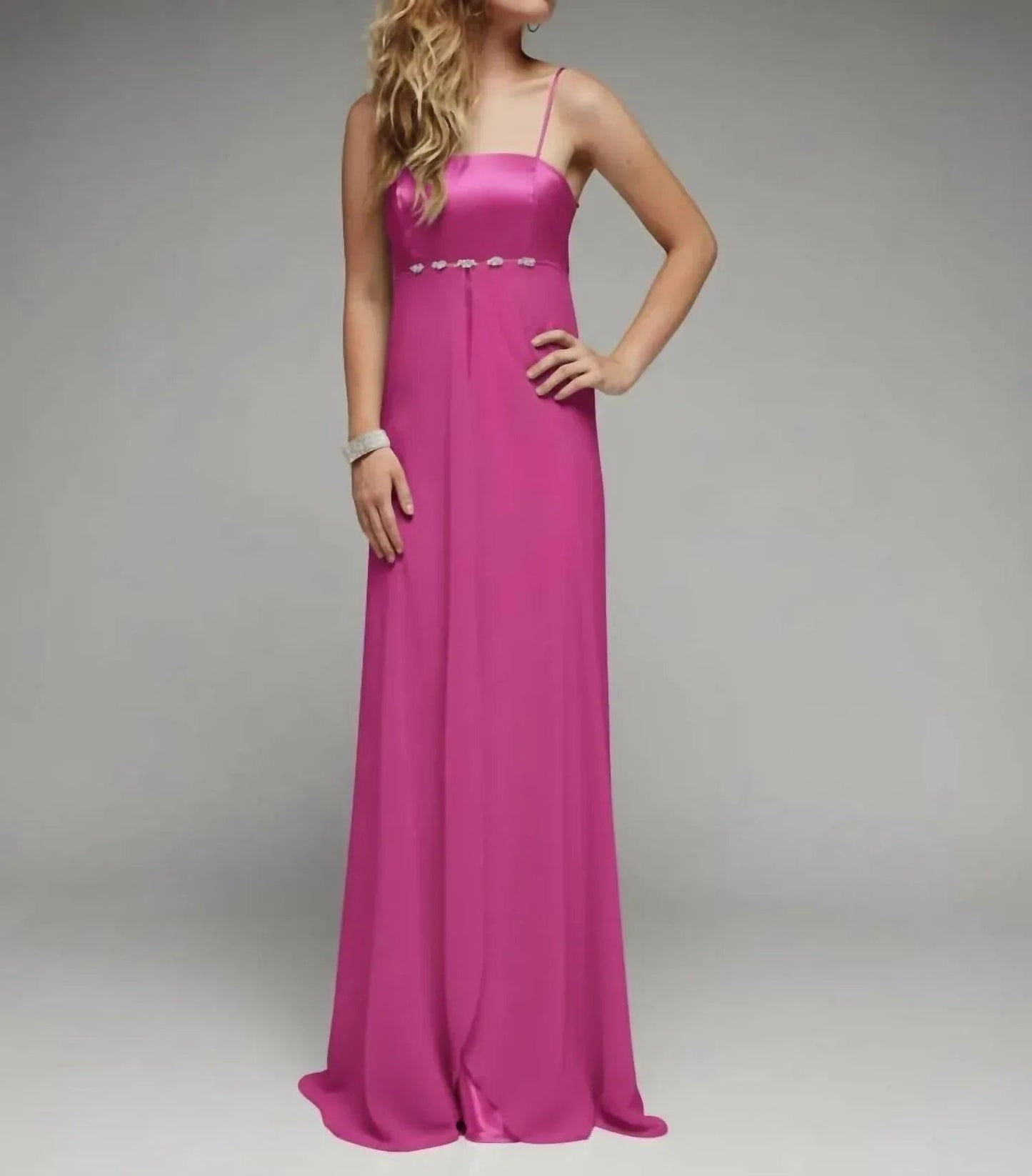 Seiden-Symphonie-Kleid