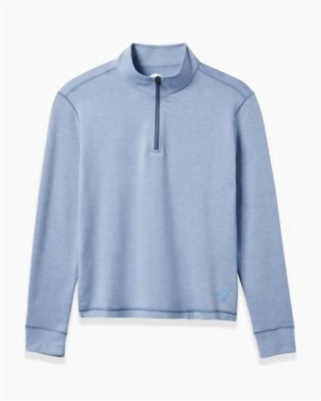 Damen-Seidenfleece-Pullover mit kurzem Reißverschluss