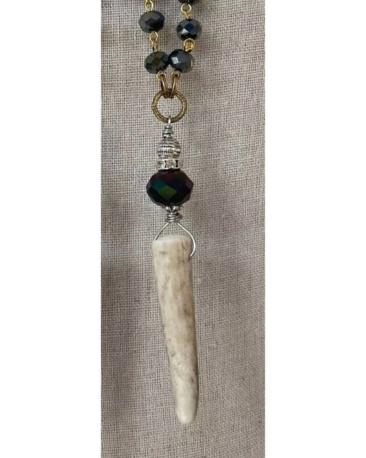 Women's Deer Antler Necklace