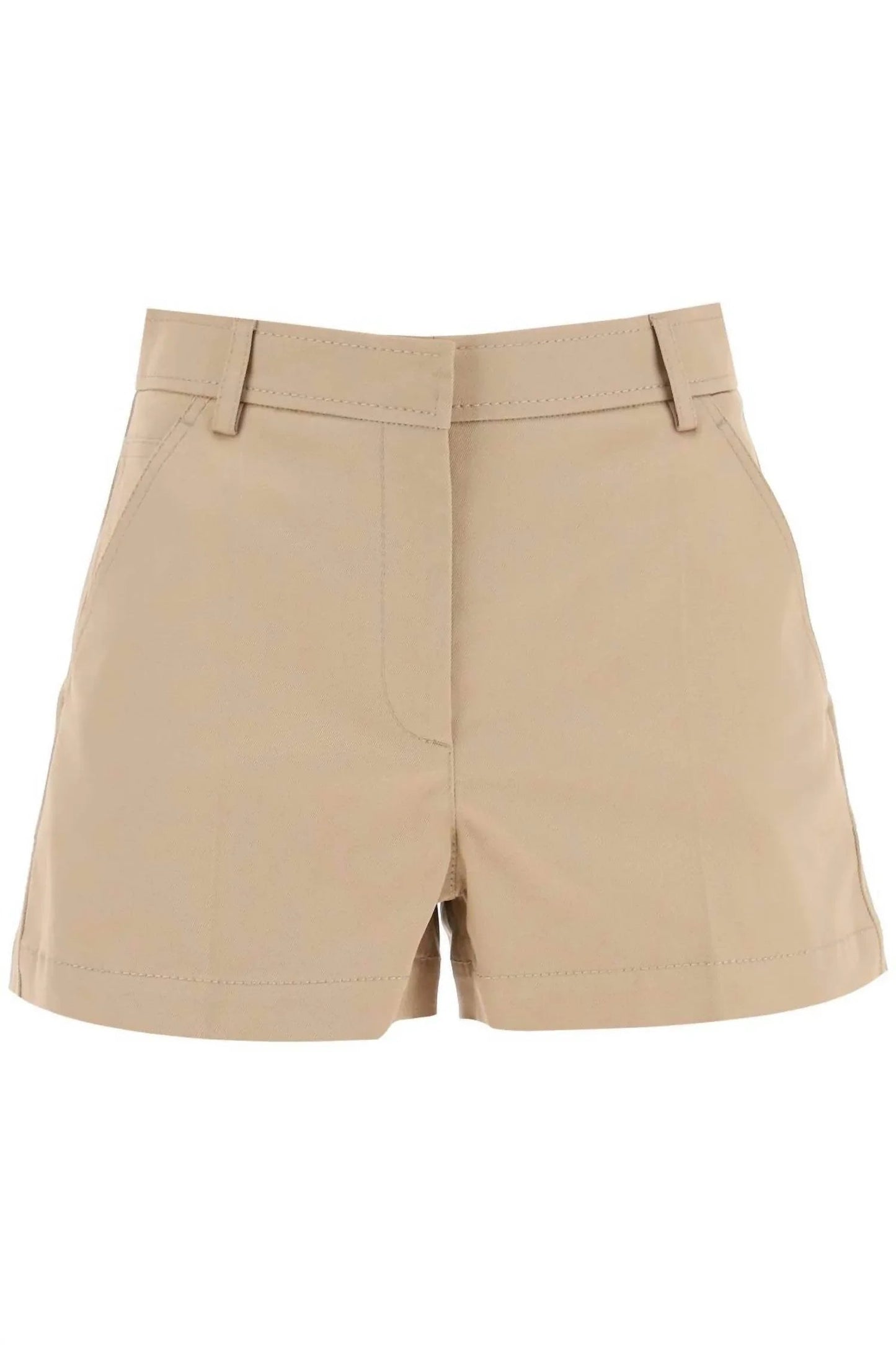 Shorts aus Stretch-Baumwolle