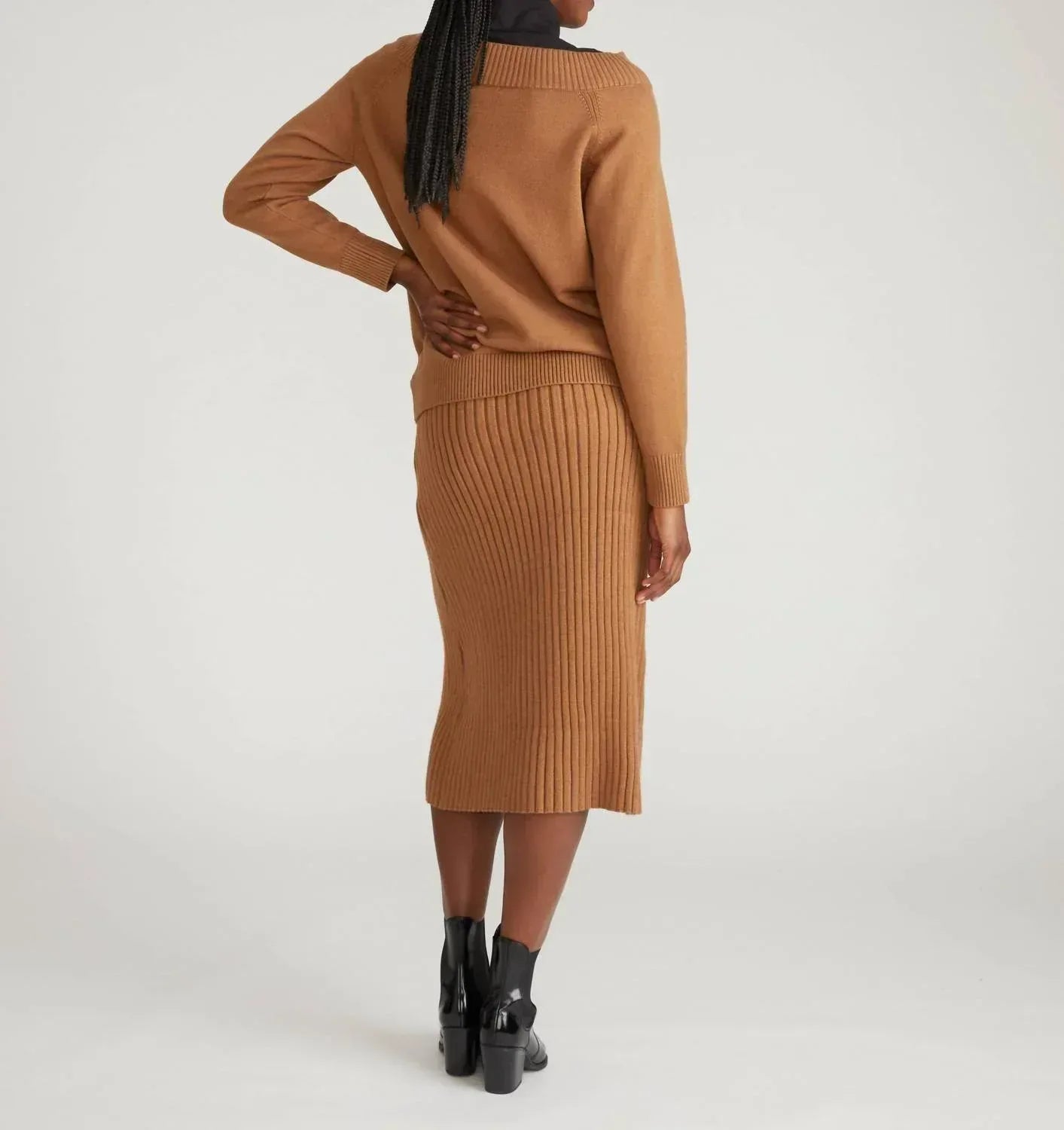 Noomi Cold Shoulder Sweater