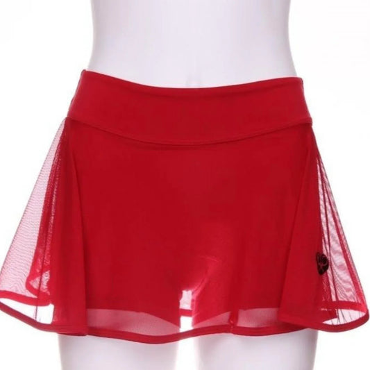 Women's Mesh Love O Tennis Skirt