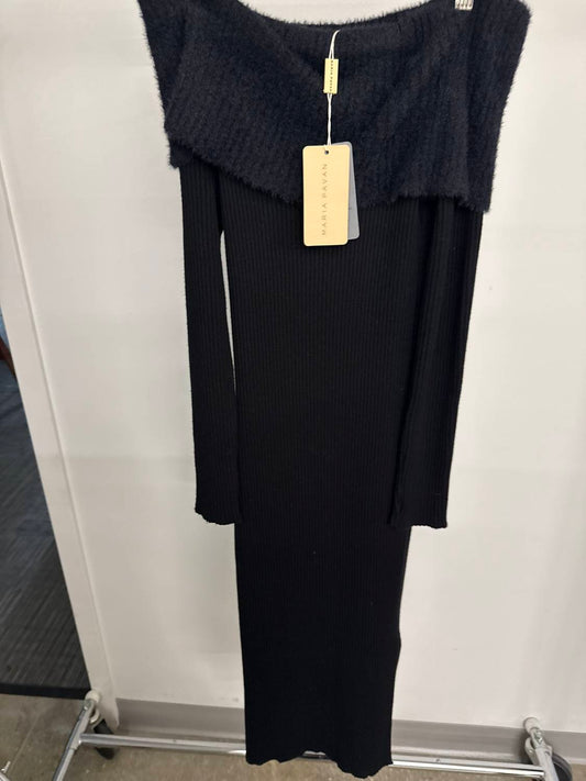 Damen Bardot Maxikleid