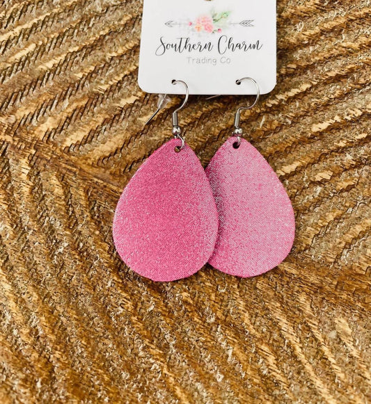 Women's Faux Leather Earrings
