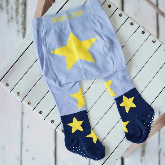 Baby Boys Tights With Stars