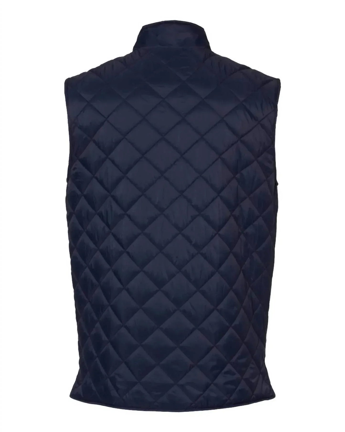 Damen Vintage Steppweste mit Diamantmuster