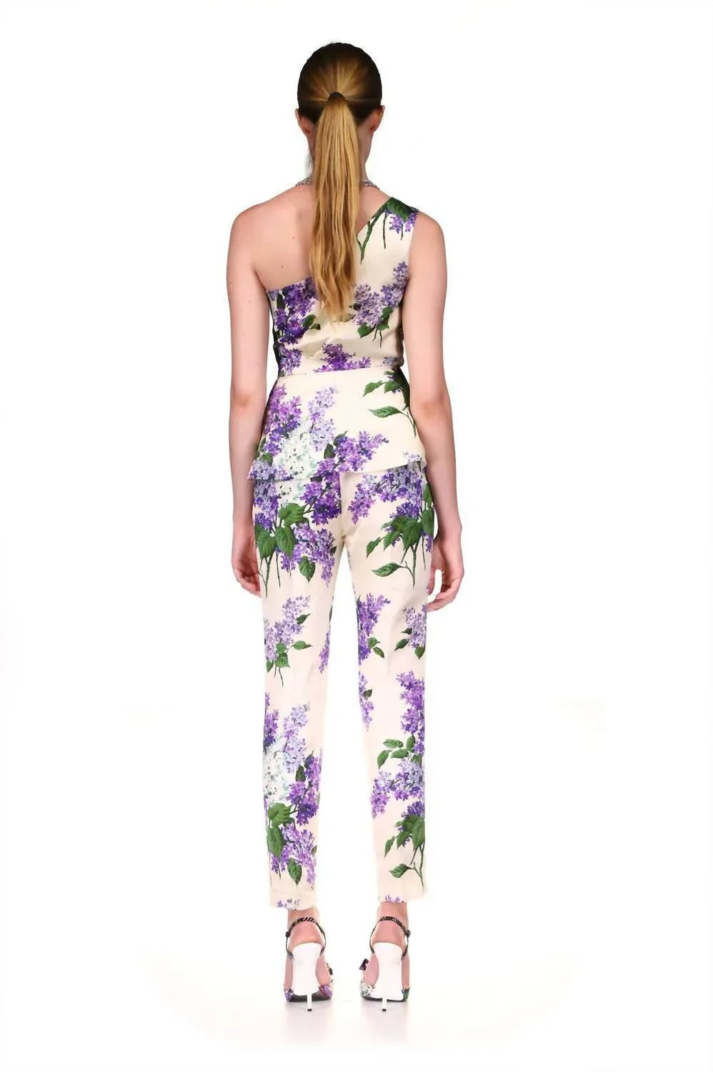 Lilac Garden Slim Trouser