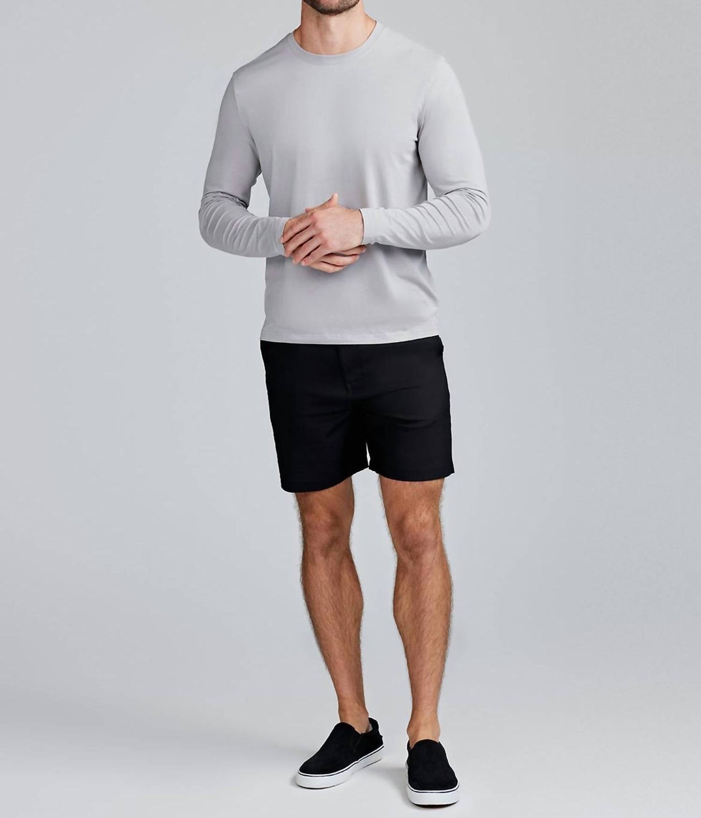 Pimaluxe Langarm-T-Shirt