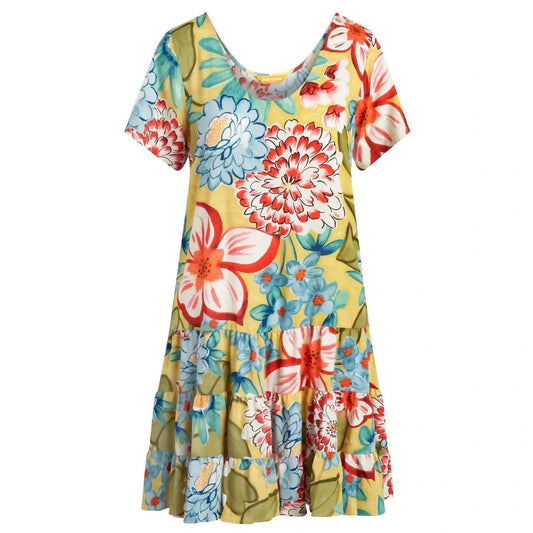 Hattie Mini-Kleid mit Rundhalsausschnitt