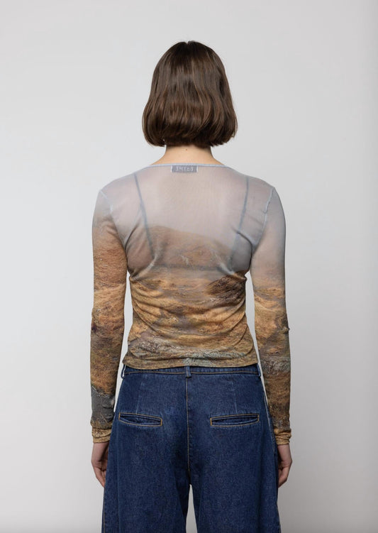 Women's Negoiu Mesh Top