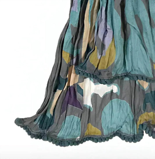 Crinkled Cotton Scarf