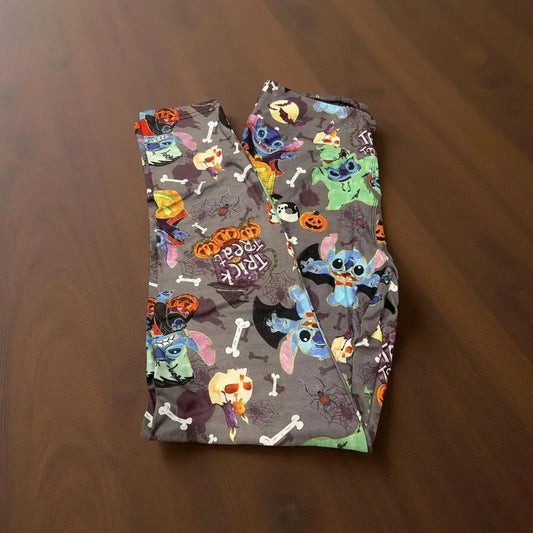 Women's Trick Or Treat Stitch Pocket Leggings