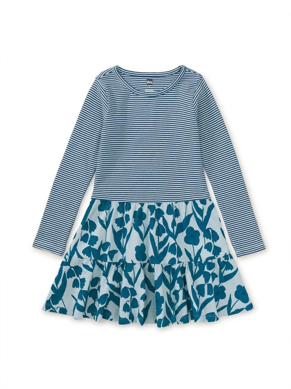 Girl's Tiered Skirted Twirl Dress